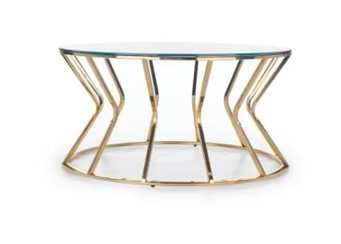 AFINA coffee table mirror  gold6