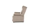 AGUSTIN recliner with massage function color beige4