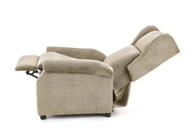 AGUSTIN recliner with massage function color beige5