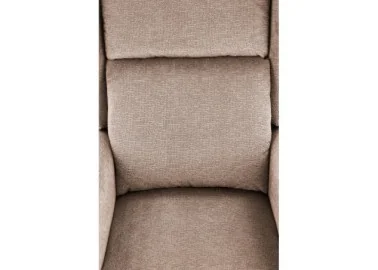 AGUSTIN recliner with massage function color beige9