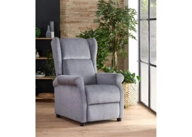 AGUSTIN recliner with massage function color grey3