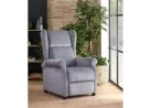 AGUSTIN recliner with massage function color grey3