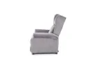 AGUSTIN recliner with massage function color grey4