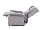AGUSTIN recliner with massage function color grey5