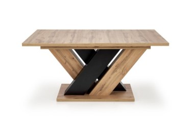 BRANDON extension table wotan oak  black4