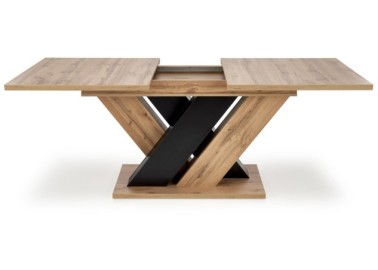 BRANDON extension table wotan oak  black6
