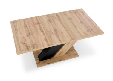 BRANDON extension table wotan oak  black10