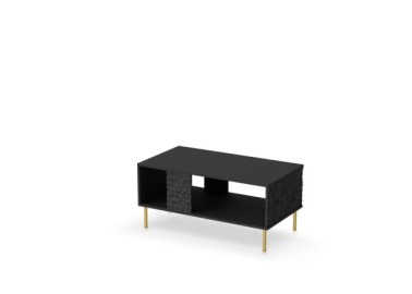 BULLET LAW-1 coffee table black  gold0