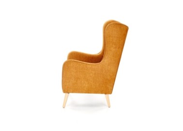 CHESTER leisure chair color honey fabric 9. Amber3