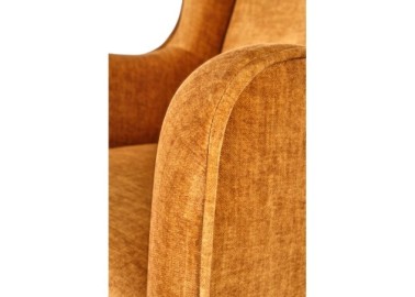 CHESTER leisure chair color honey fabric 9. Amber4