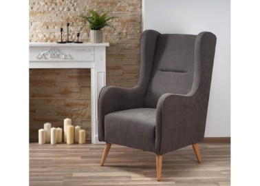 CHESTER leisure chair color dark grey0