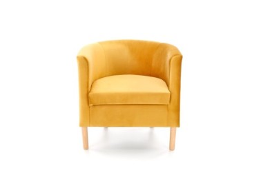 CLUBBY 2  leisure armchair mustard  natural1