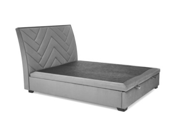 CONTINENTAL 1 160 bed grey - Monolith 855