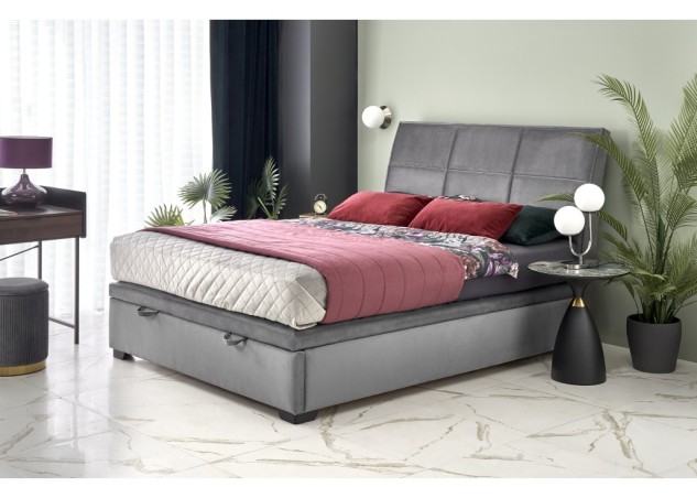 CONTINENTAL 2 160 bed grey - Monolith 850