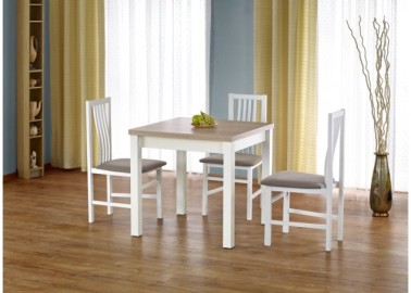 GRACJAN table color sonoma oak  white0