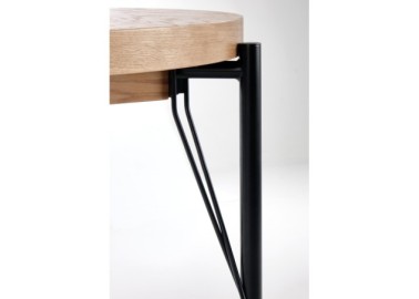 INFERNO extension table color natural oak  black13