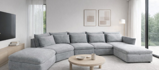 Kodėl verta rinktis modulinę sofą ar minkštą kampą ?